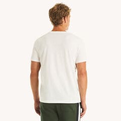 Flag Graphic T-Shirt,Bright White,large