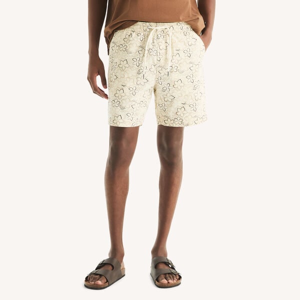 7" Printed Pull-On Short