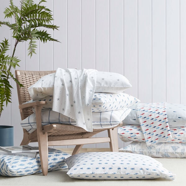 BEAUX STRIPED KING SHEET SET