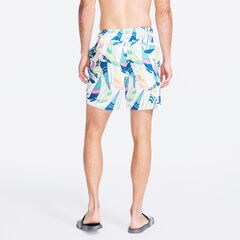 8" SUSTAINABLY CRAFTED ABSTRACT SAIL PRINT SWIM,Bright White,large
