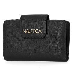 Slim Zip Wallet,Black,large