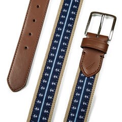 Anchor Icon Belt,Workshirt Blue,large