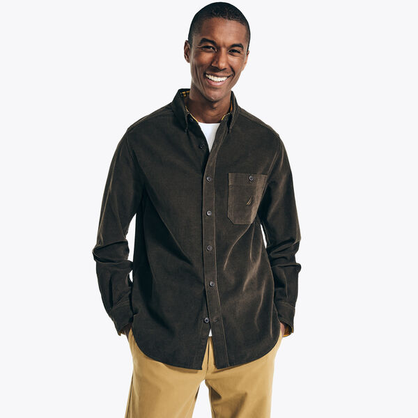 Corduroy Flannel Shirt