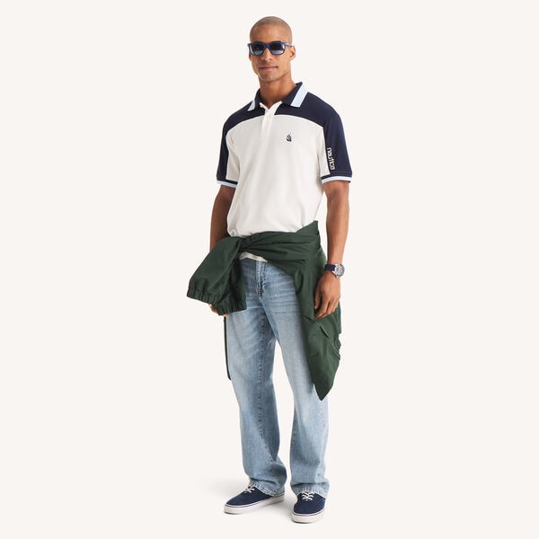 Colorblocked Polo