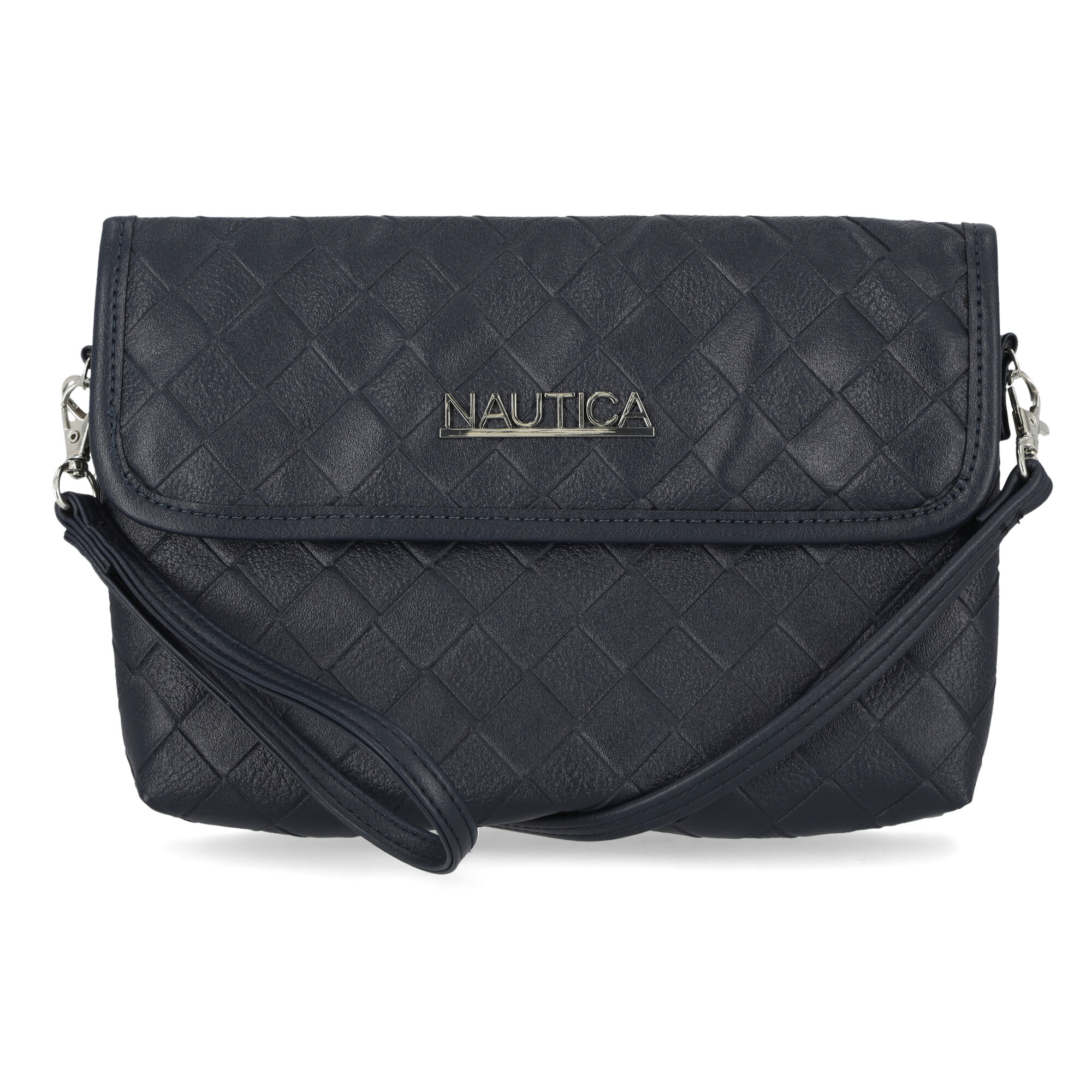 Mini Wristlet Crossbody Bag,Naval Blue,large