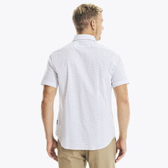 NAVTECH ANCHOR PRINT SHORT-SLEEVE SHIRT,Bright White,large