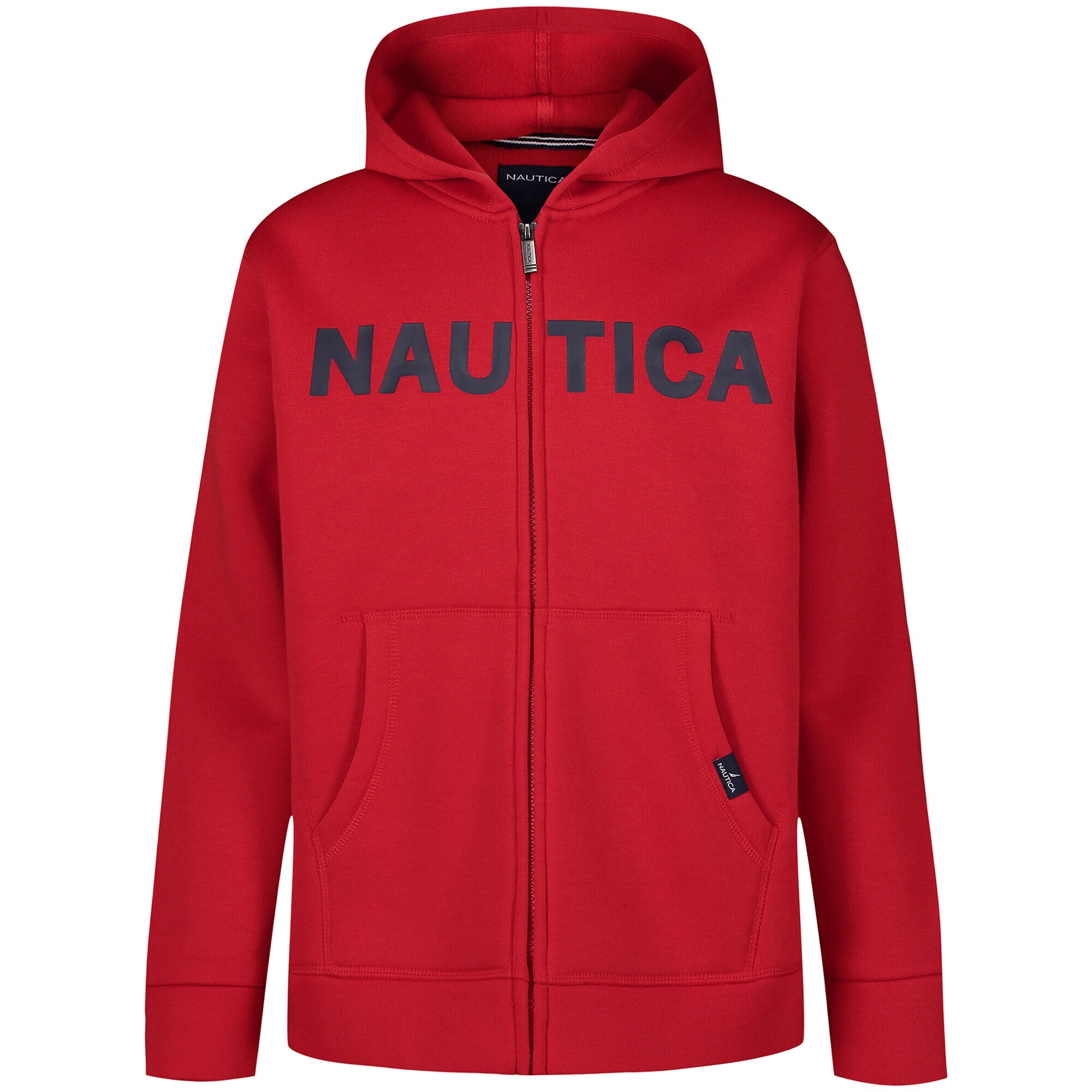 Boys' Full-Zip Hoodie (8-20),Melonberry,large