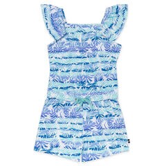 GIRLS' JERSEY ROMPER,Clear Sky Blue,large