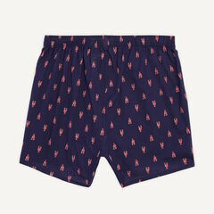 Woven Boxers, 3-Pack,Navy Marl,large
