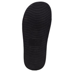 brand icon Slide Sandal,Black,large