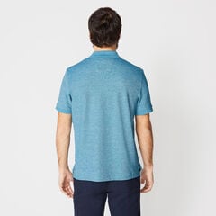 CLASSIC-FIT PERFORMANCE POLO,Ocean Depth Heather,large