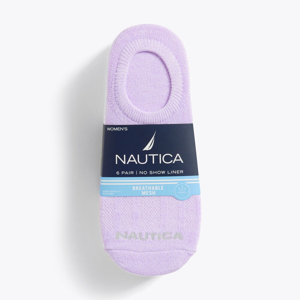 CUFF LINER SOCKS, 6-PACK,Multi,large