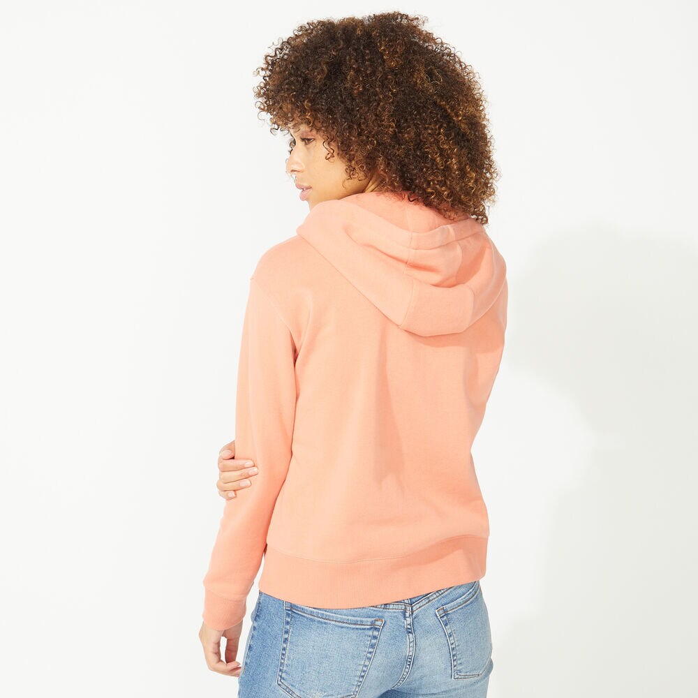 NAUTICA JEANS CO. CHENILLE LOGO HOODIE,Russet,large