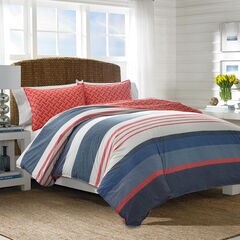 Hawes Comforter Set,Navy,large