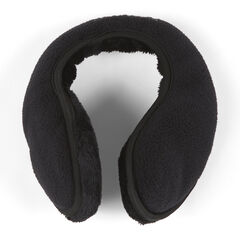 FLEECE EAR MUFFS,True Black,large