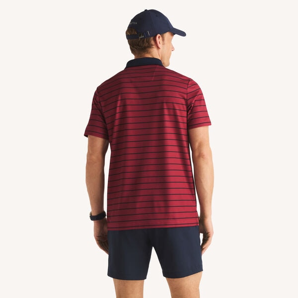 Navtech Striped Polo