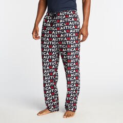 COZY FLEECE SLEEP PANT,Navy,large