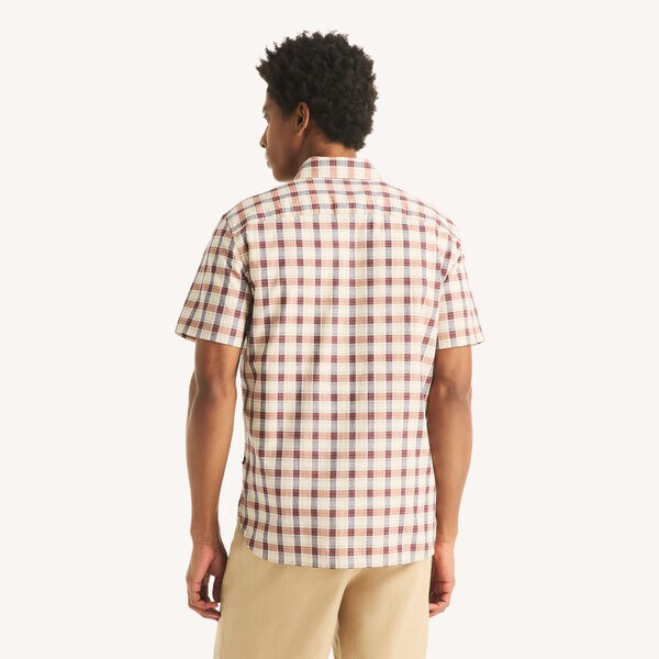 Plaid Short-Sleeve Shirt