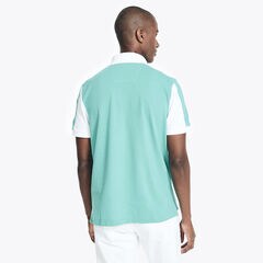CLASSIC FIT COLORBLOCK POLO,Light Olive,large