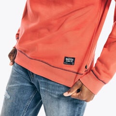 NAUTICA JEANS CO. CREWNECK SWEATSHIRT,Sailor Red,large