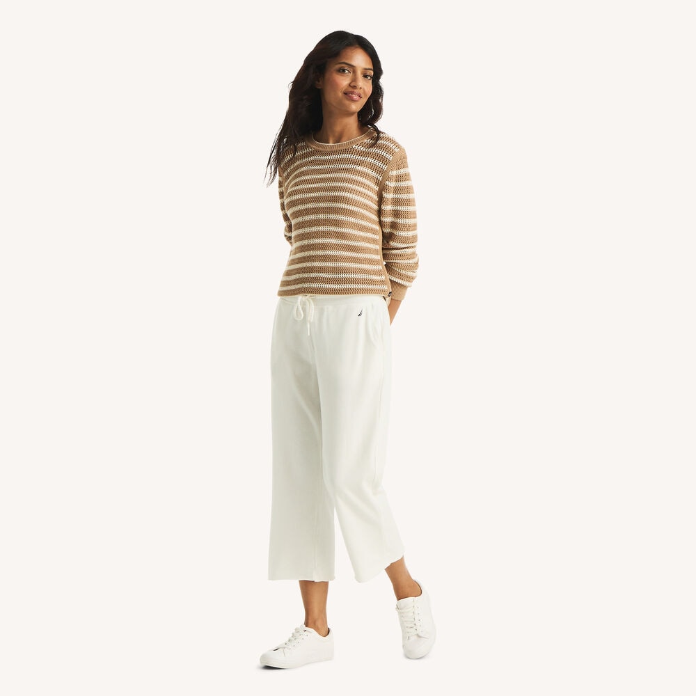 Pull-On Capri,Costal White,large