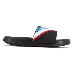 Logo Slide Sandal,Black,large