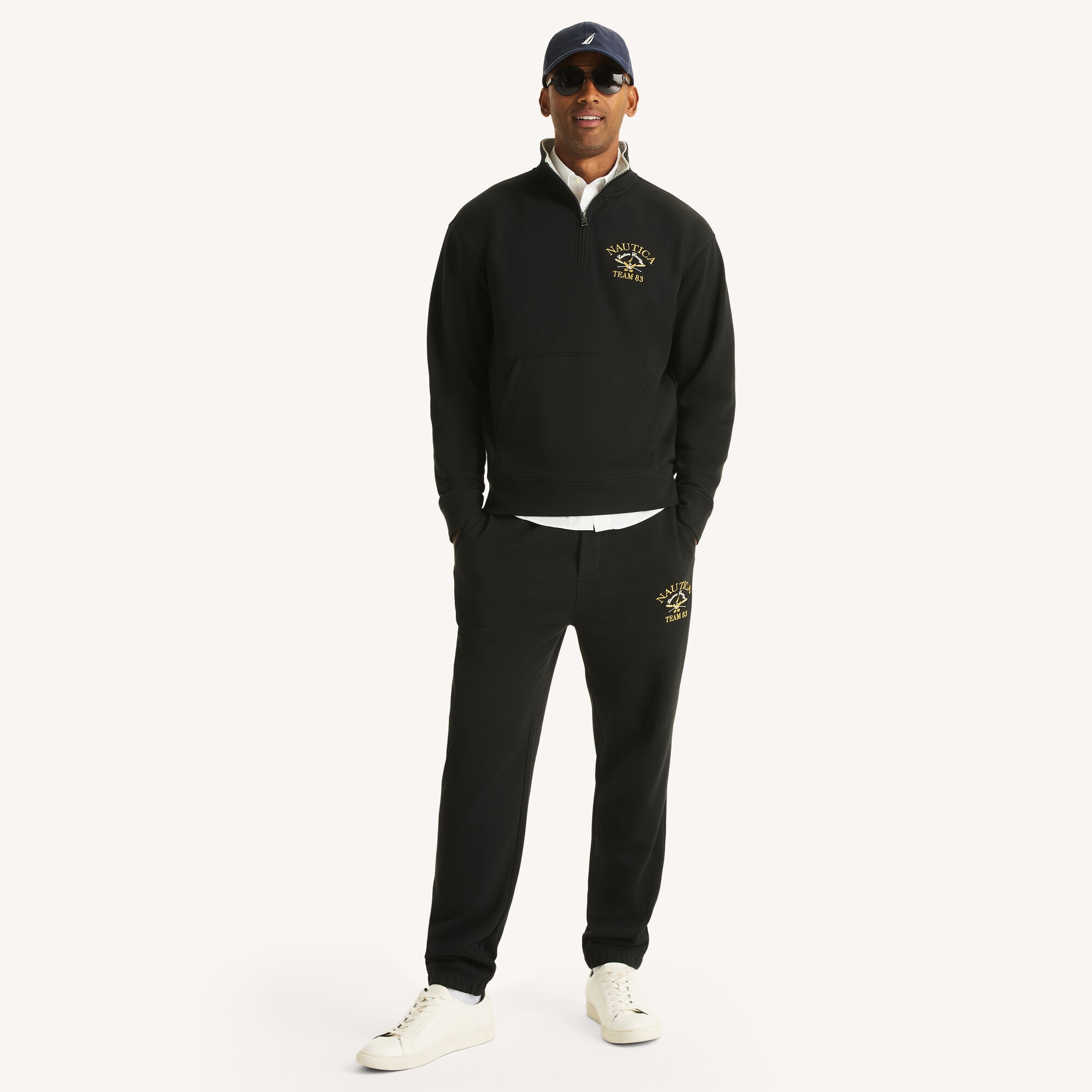 Fleece Jogger,True Black,large
