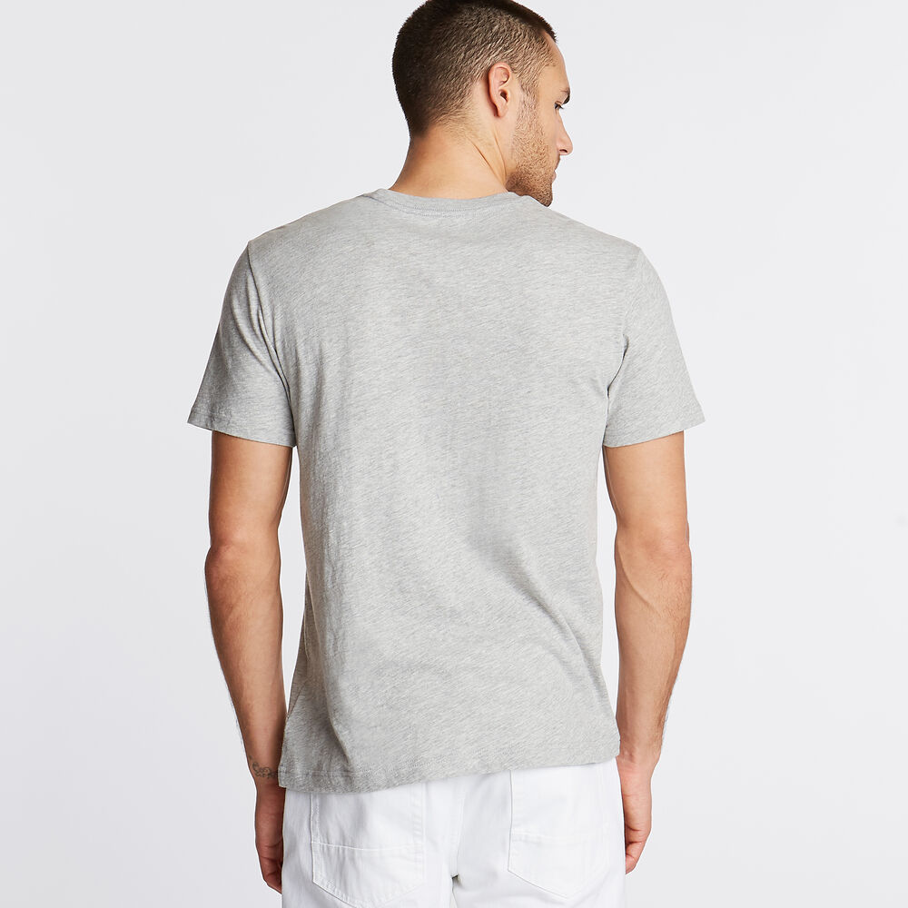Colorblock T-Shirt in '83 Logo,Grey Heather,large