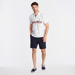 Classic Fit Logo Polo,Bright White,large