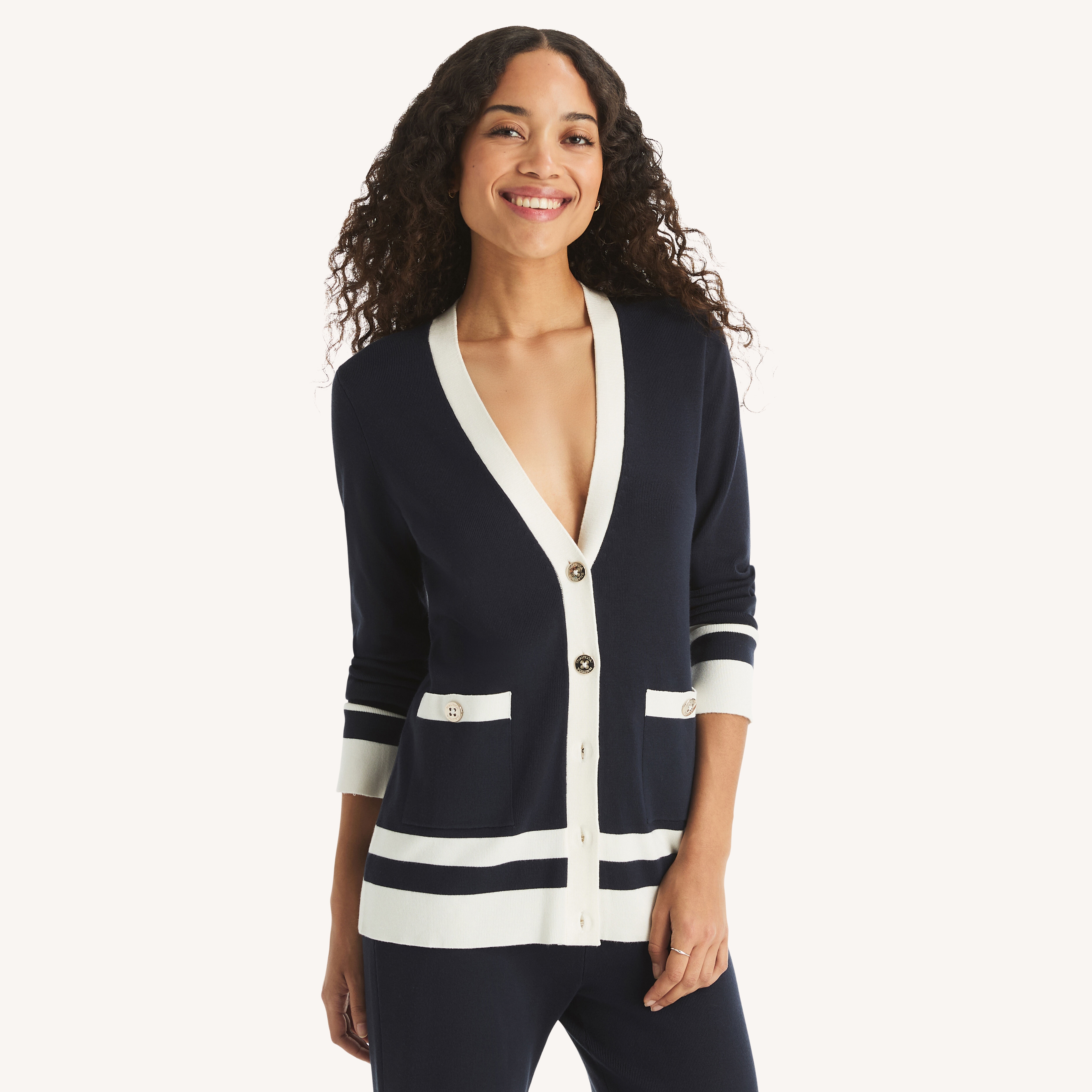 V-Neck Cardigan | Nautica