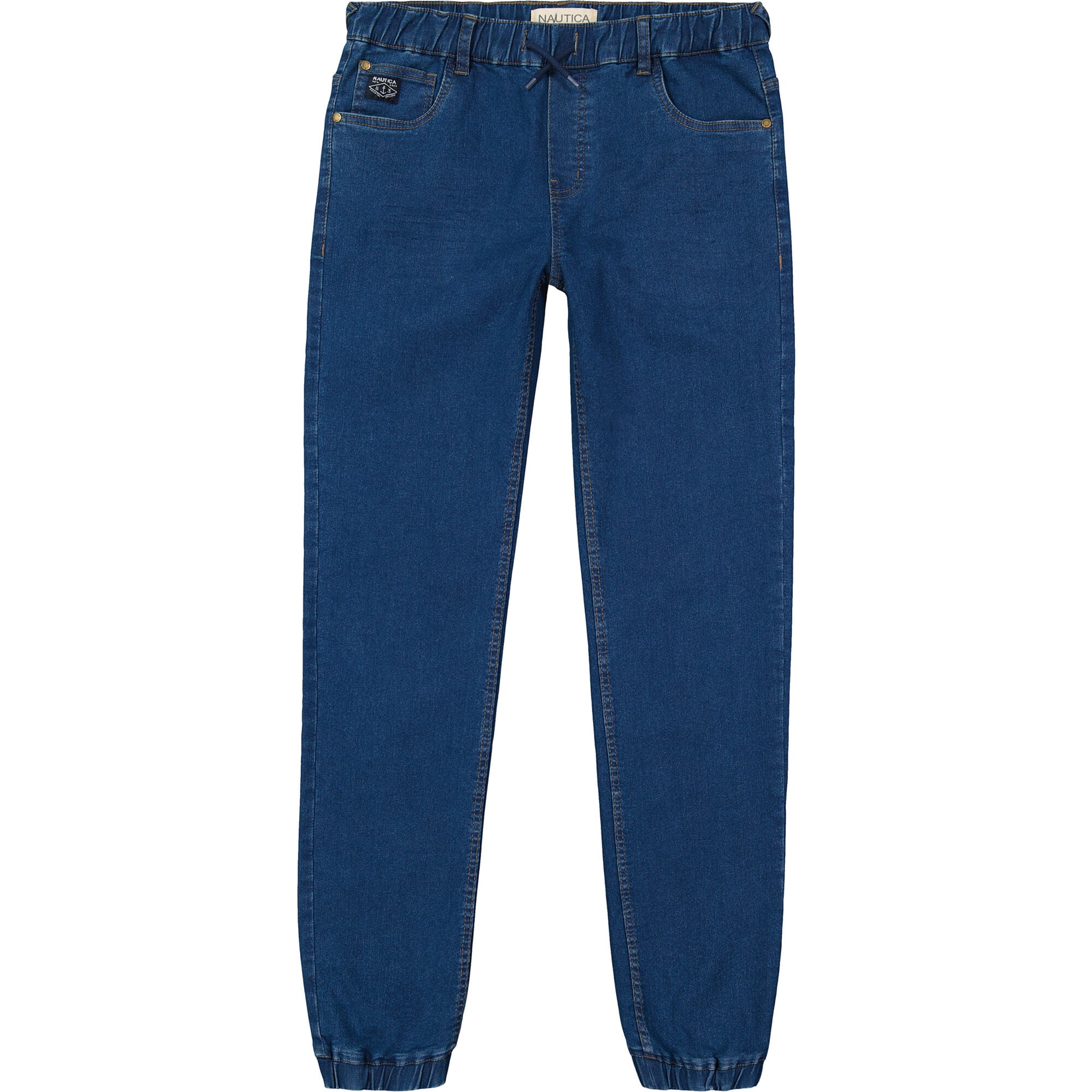 BOYS’ DENIM JOGGER (8-20),Pure Deep Bay Wash,large