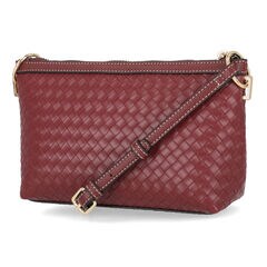 Woven Crossbody Bag,Rockaway Red,large