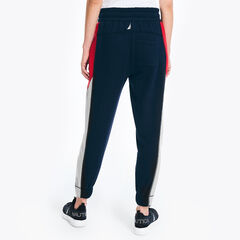 SUSTAINABLY CRAFTED COLORBLOCK JOGGER,Stellar Blue Heather,large