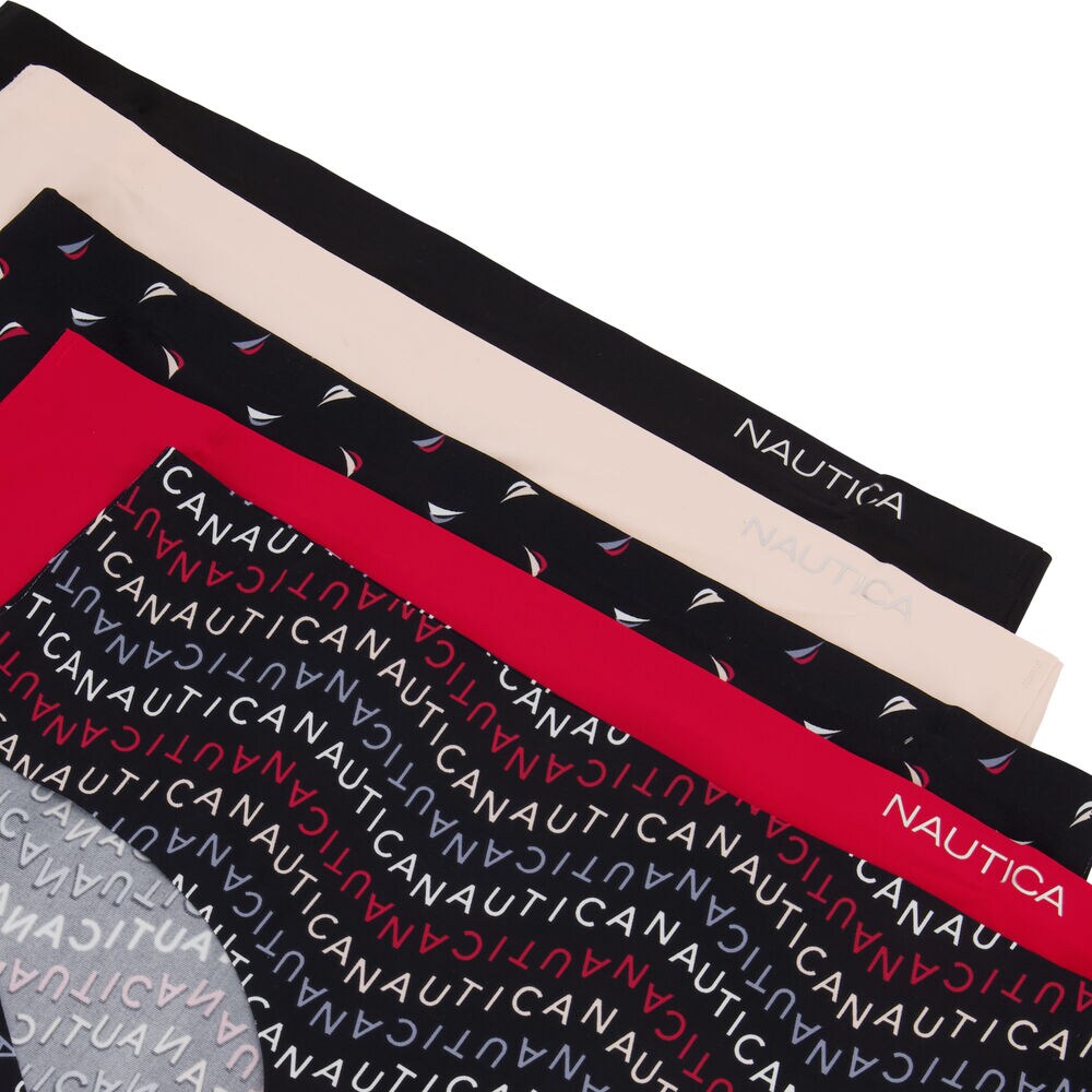 LASER-CUT HIPSTER BRIEFS, 5-PACK,Black,large