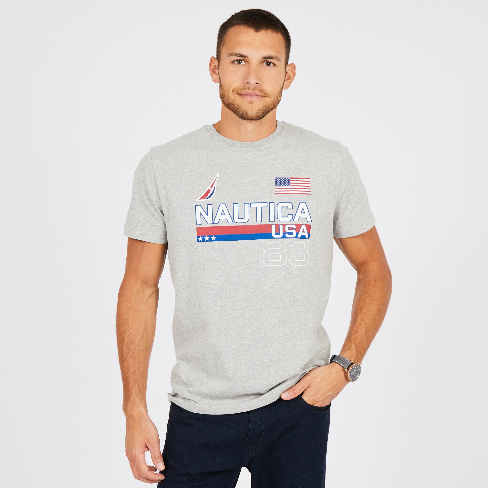 LIMITED EDITION USA WORLD CUP T-SHIRT,Grey Heather,large