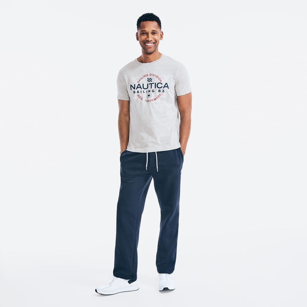 SAILING DIVISION GRAPHIC T-SHIRT,Grey Heather,large