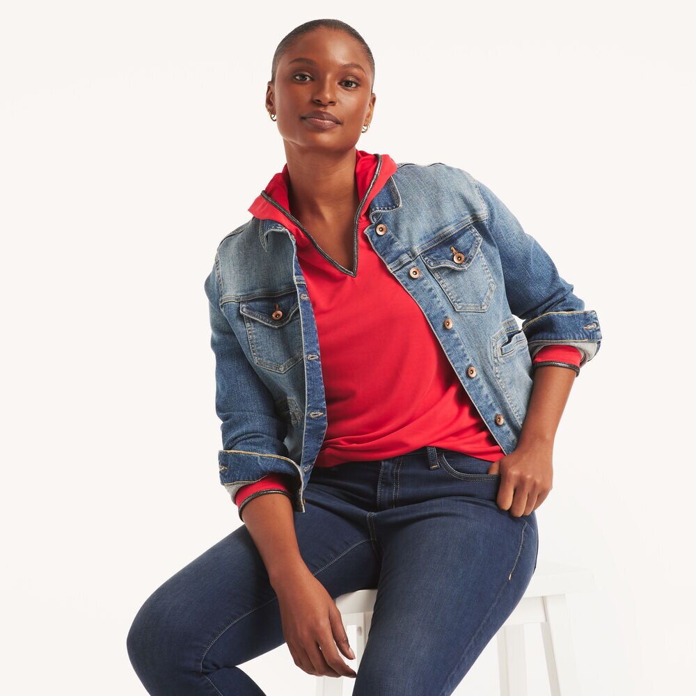 Slim-Fit Shirt,Sailor Red,large