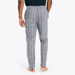 PLAID FLEECE SLEEP PANT,Grey Alloy,large