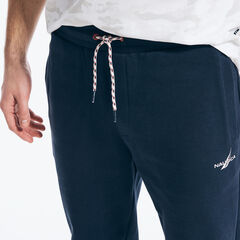 LOGO FLEECE JOGGER,Navy,large