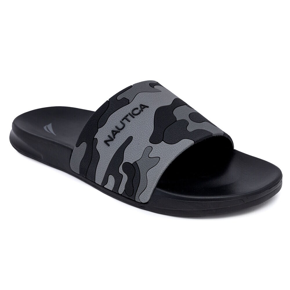 Logo Slide Sandal,Sage,large