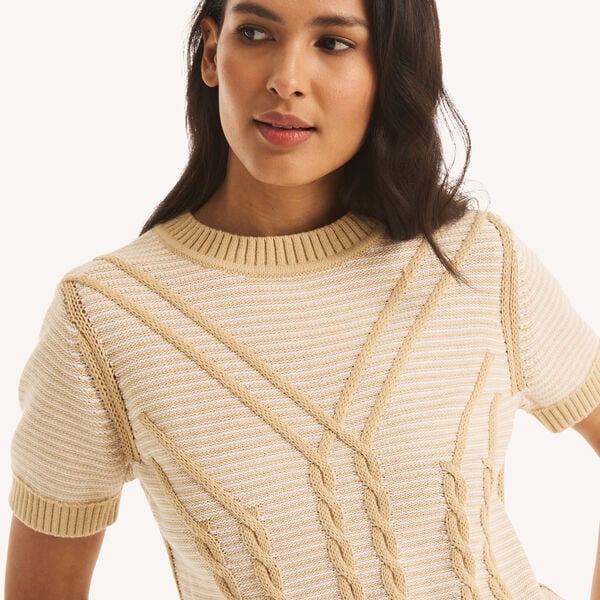 Cable-Knit Sweater