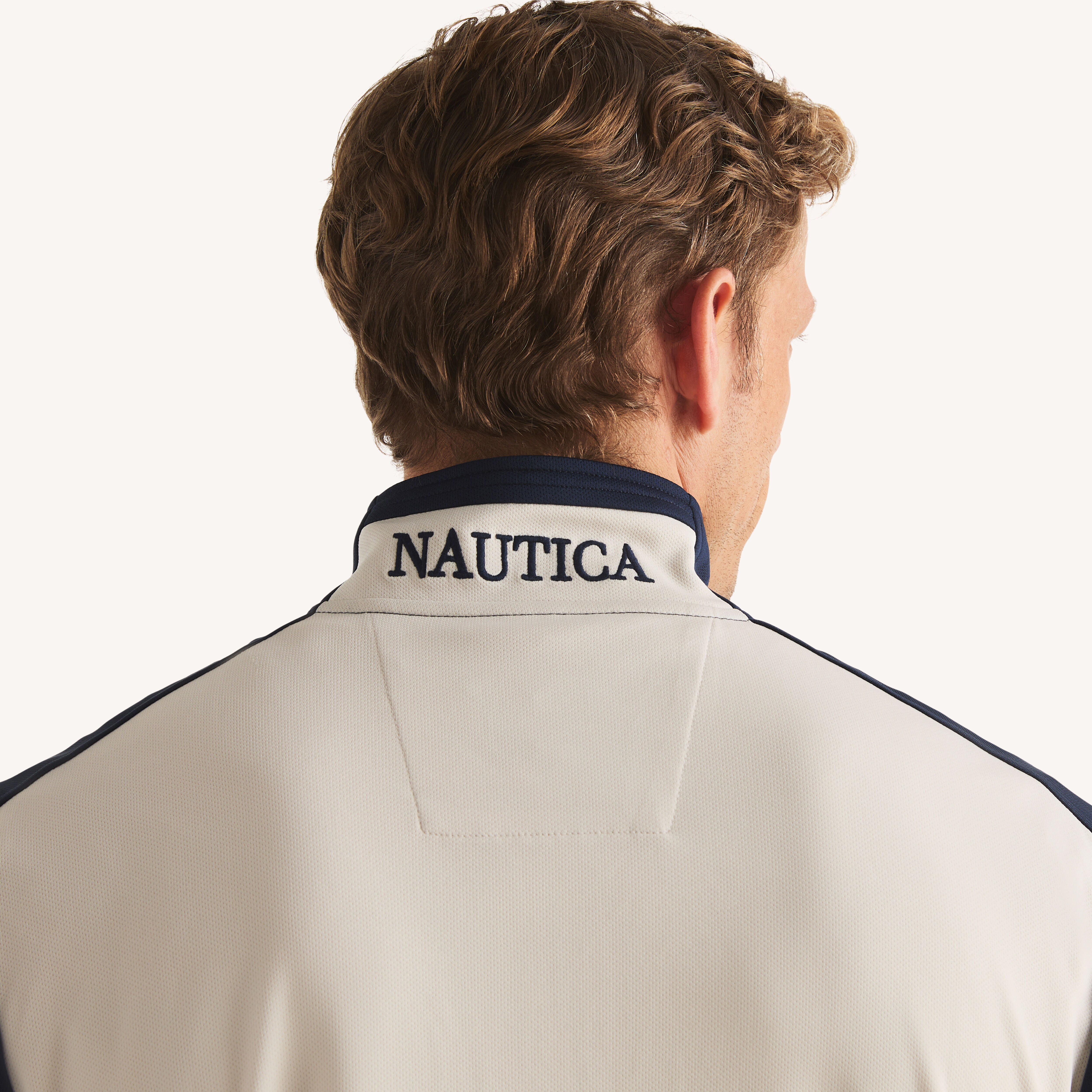 Nautex Fleece Mock-Neck Pullover | Nautica
