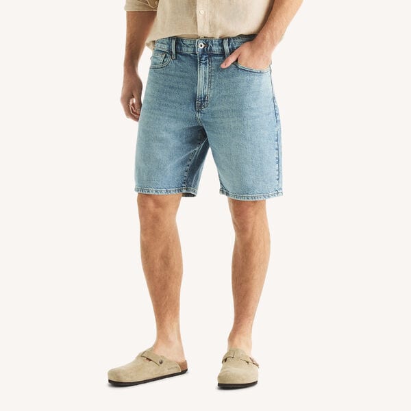 9" Relaxed Denim Short