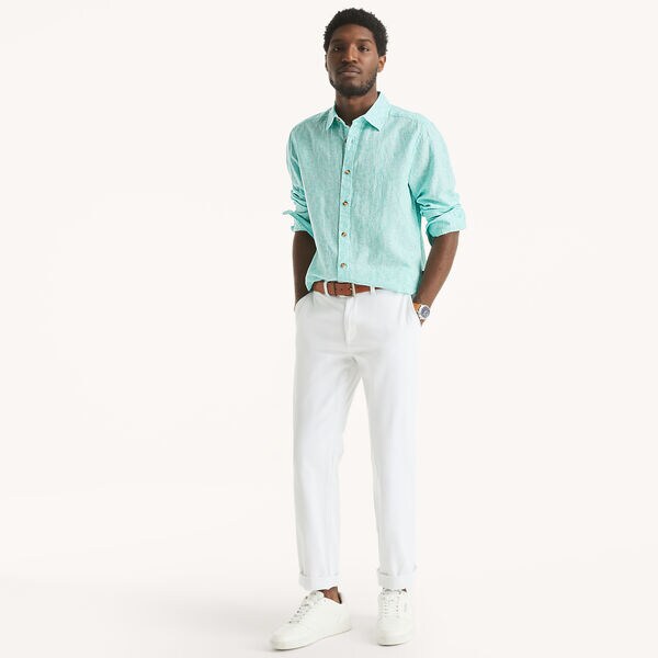 Printed Linen Shirt