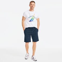 9" PRIDE KNIT SHORT,Navy,large