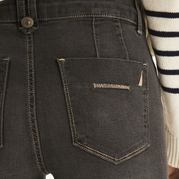 Mid-Rise Demi Bootcut Denim