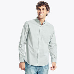 GINGHAM SHIRT,Jade Forest Heather,large