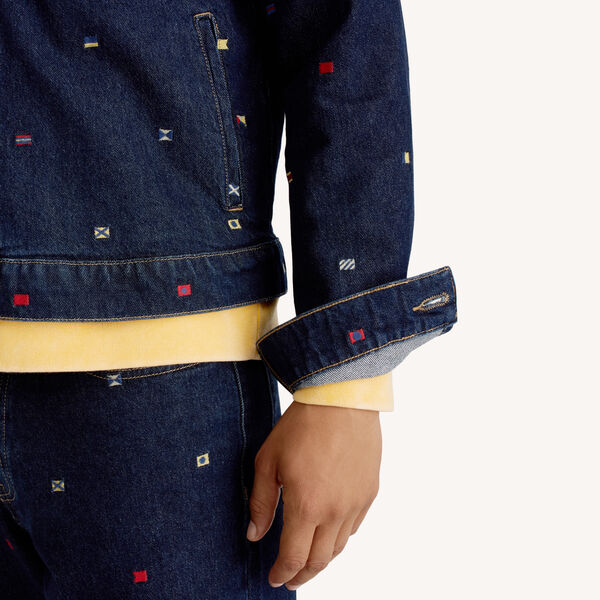 Embroidered Denim Jacket