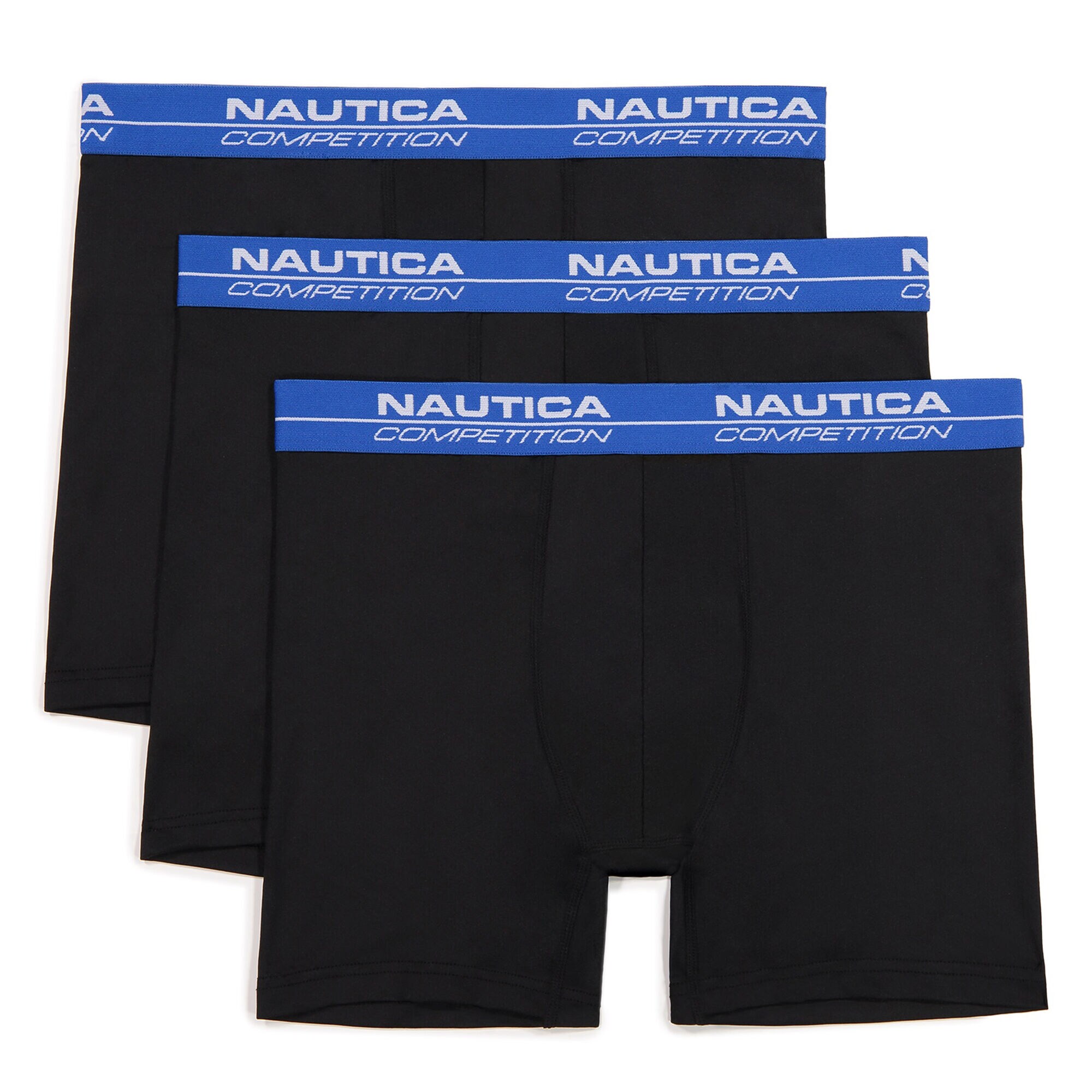 COMPETITION PERFORMANCE BOXER BRIEF, 3-PACK,Black,large