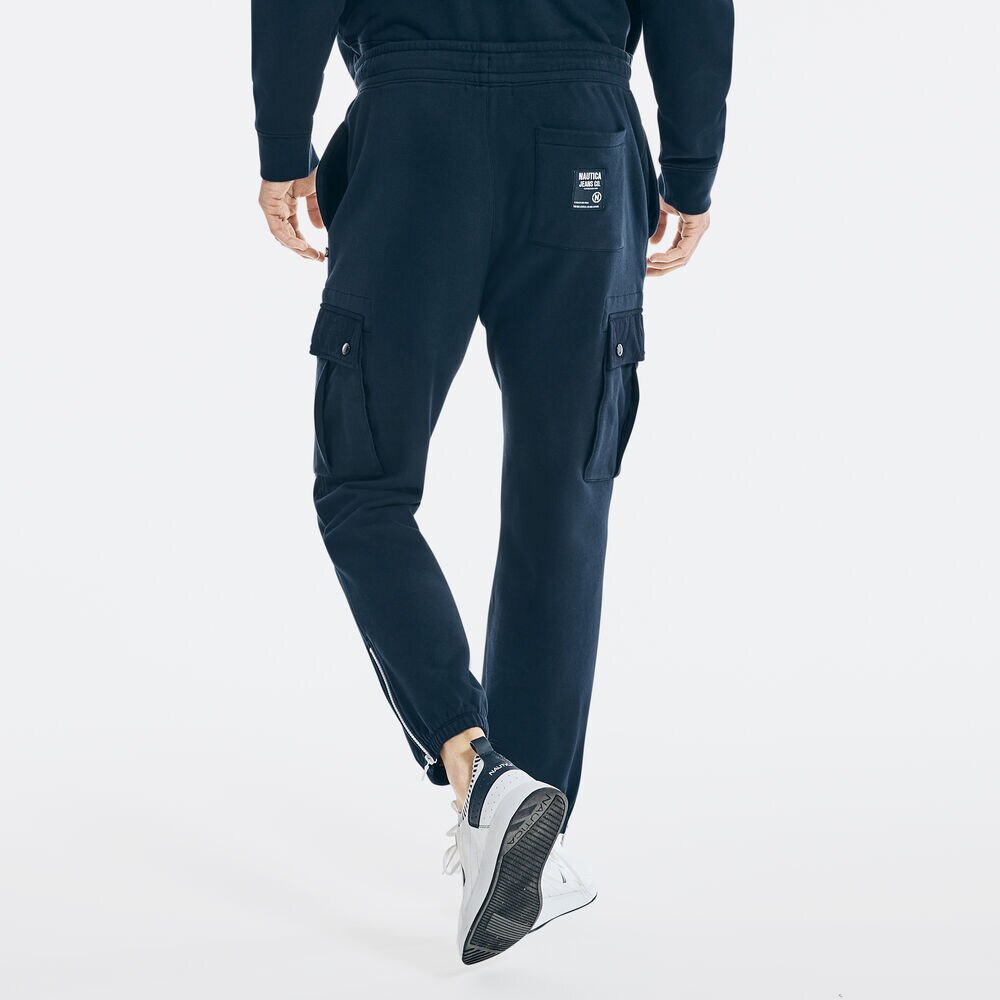 NAUTICA JEANS CO. CARGO JOGGER,Navy,large